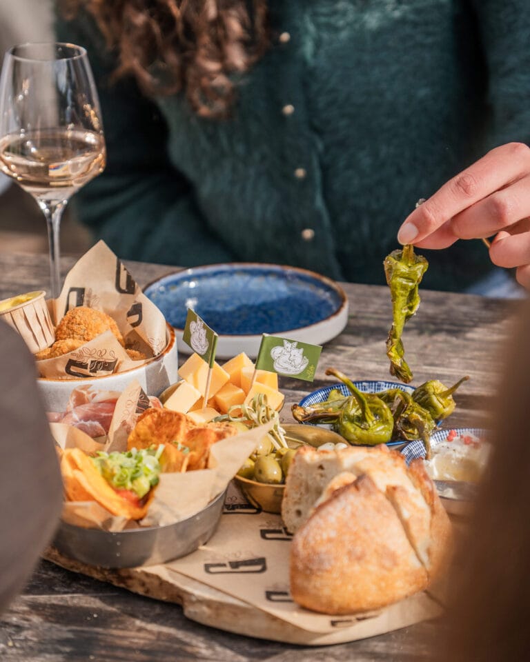 Eten en drinken bij restaurant Fort de Gagel in Utrecht.